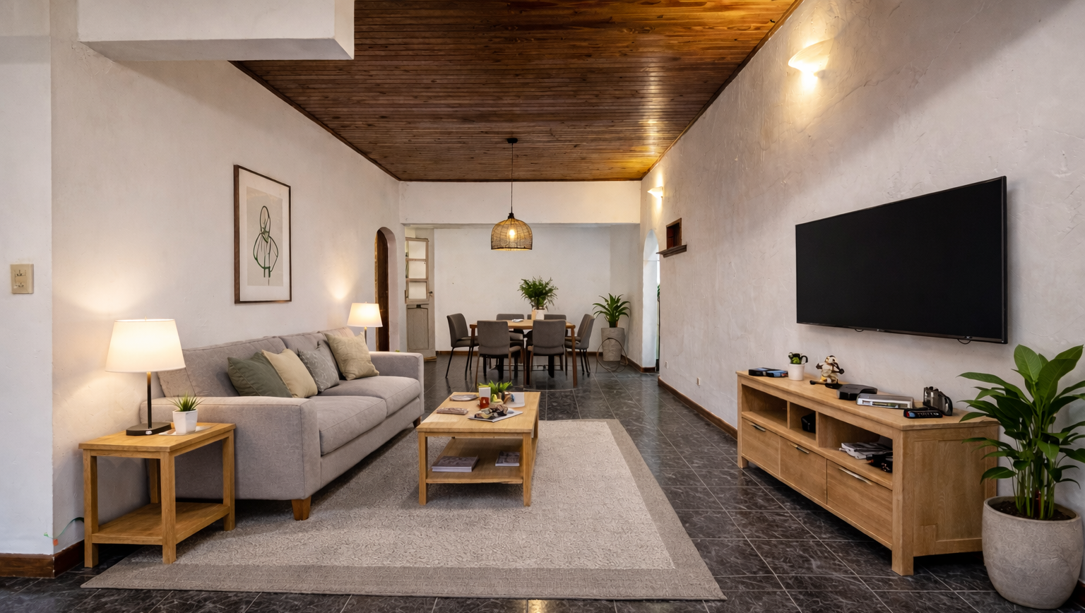 living comedor sin hijos